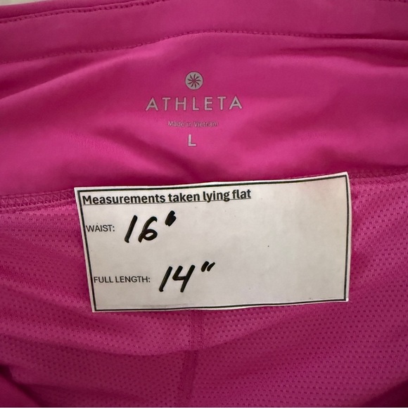 Athleta Layered Pink Skort- Large - Picture 7 of 7